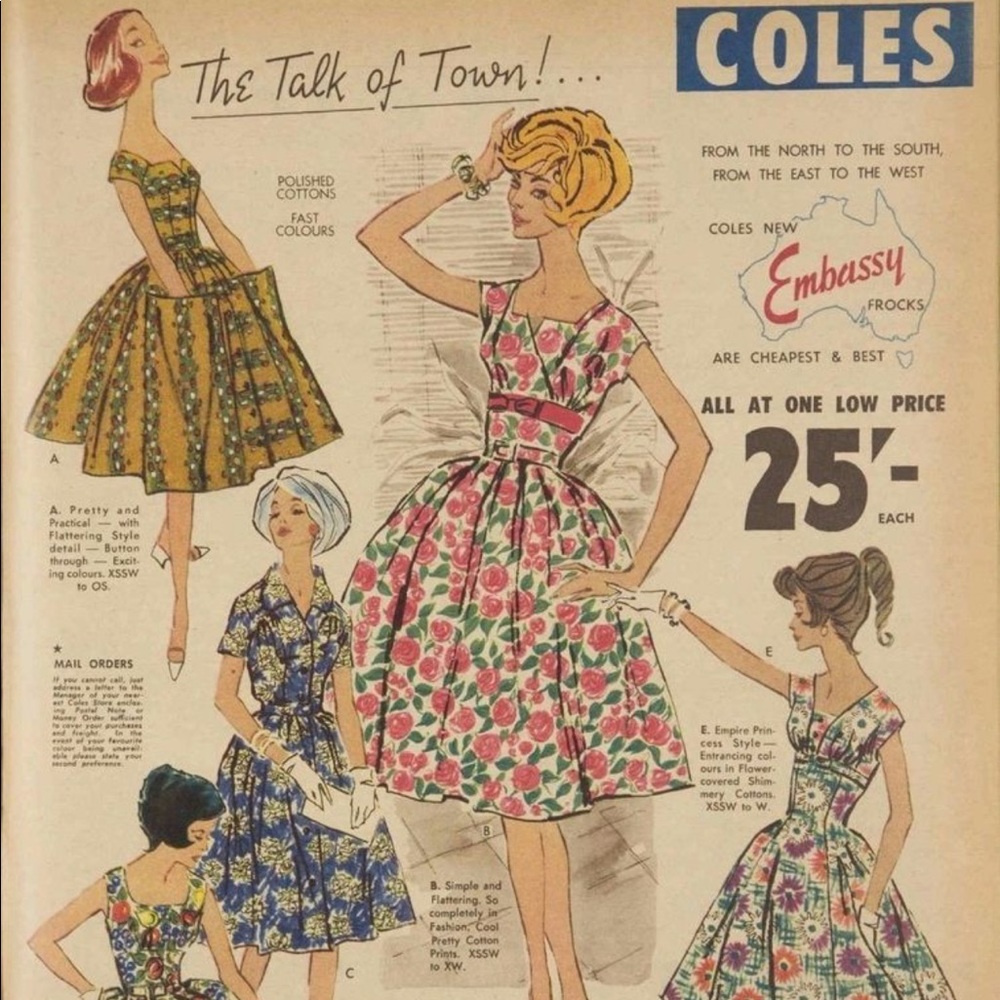 Dress listings